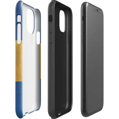 Barbados Flag Distressed iPhone 11 Pro Max Impact Case